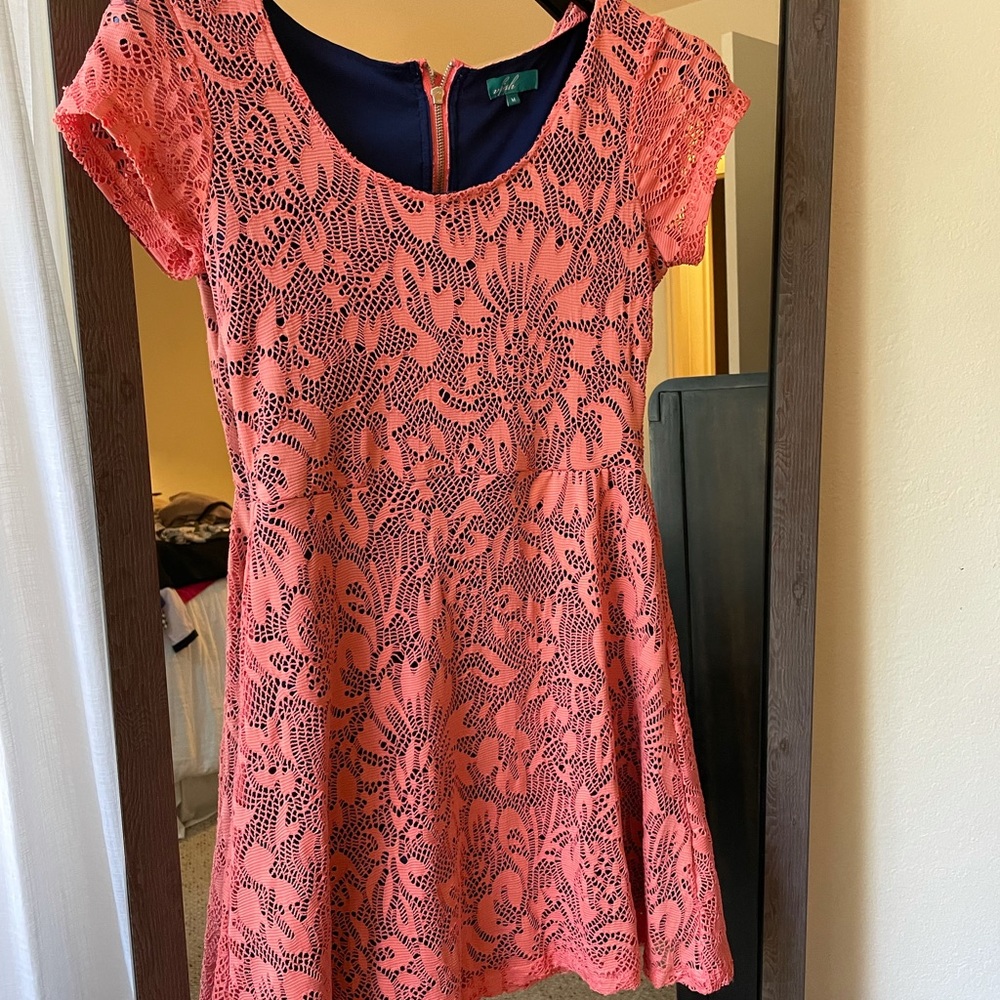 Laser Cut Summer Dress